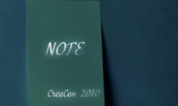 The note